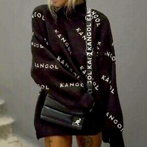 NWT KANGOL X H&M OVERSIZED SWEATER PULLOVER